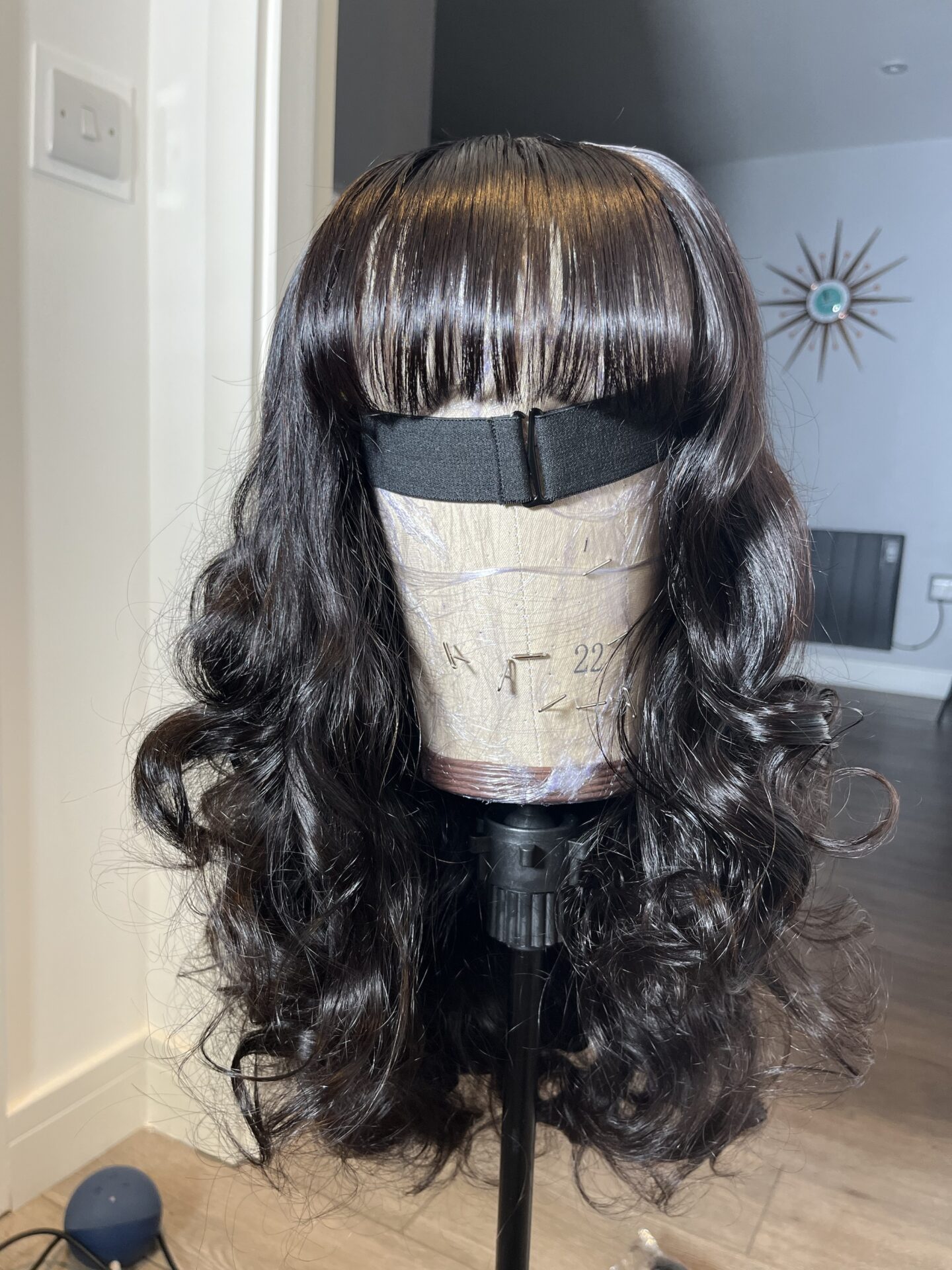 20” Fringe bouncy wig