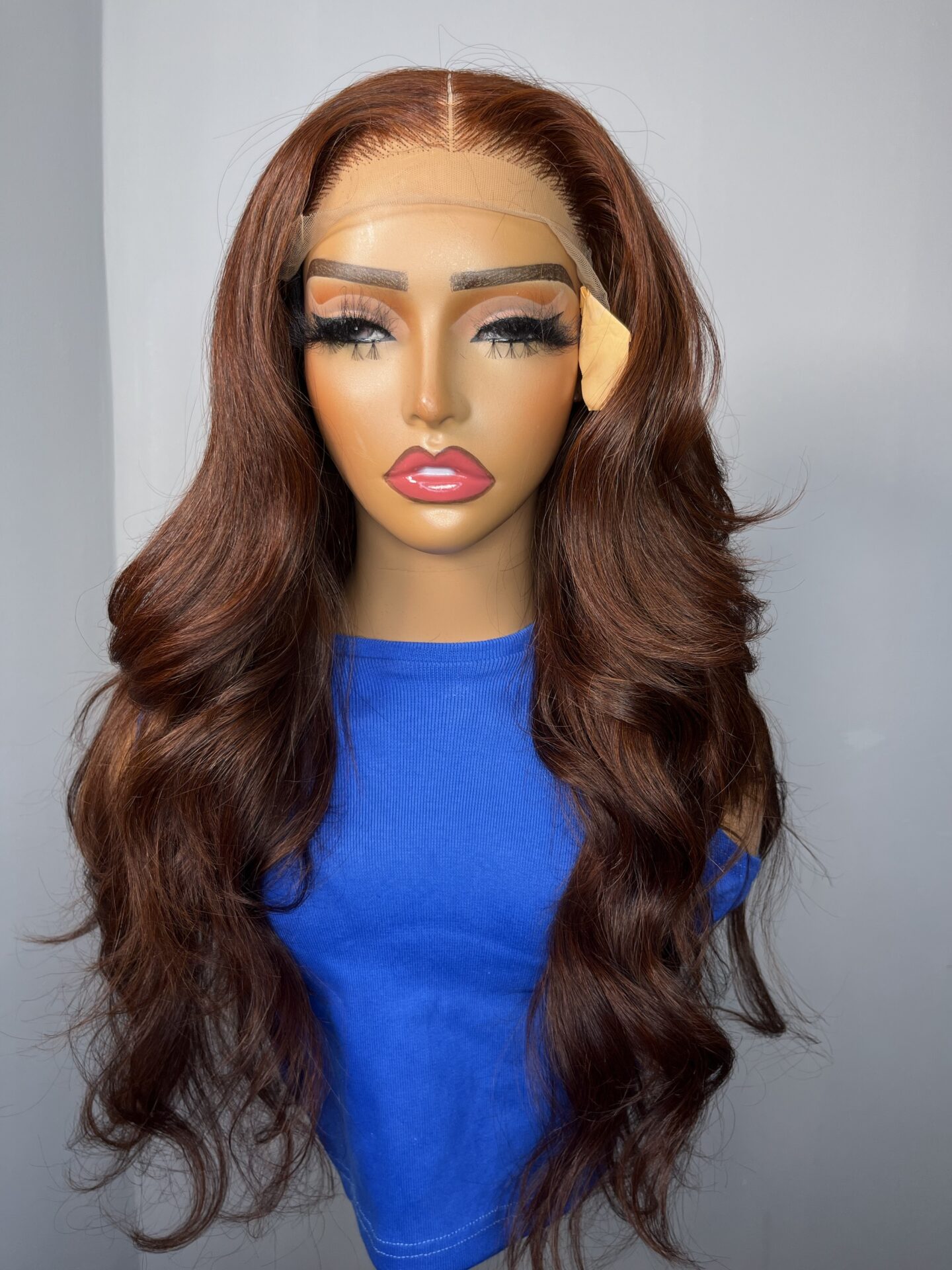 22” layered wig