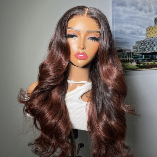 22” layered ombre unit